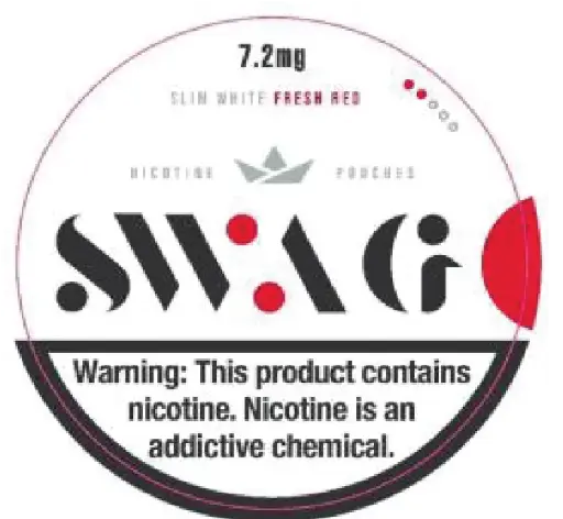 [SWA-FR07] SWAG Fresh Red Slim 7.2mg S2