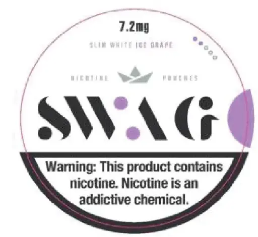 [SWA-IG07] SWAG Ice Grape Slim 7.2mg S2  