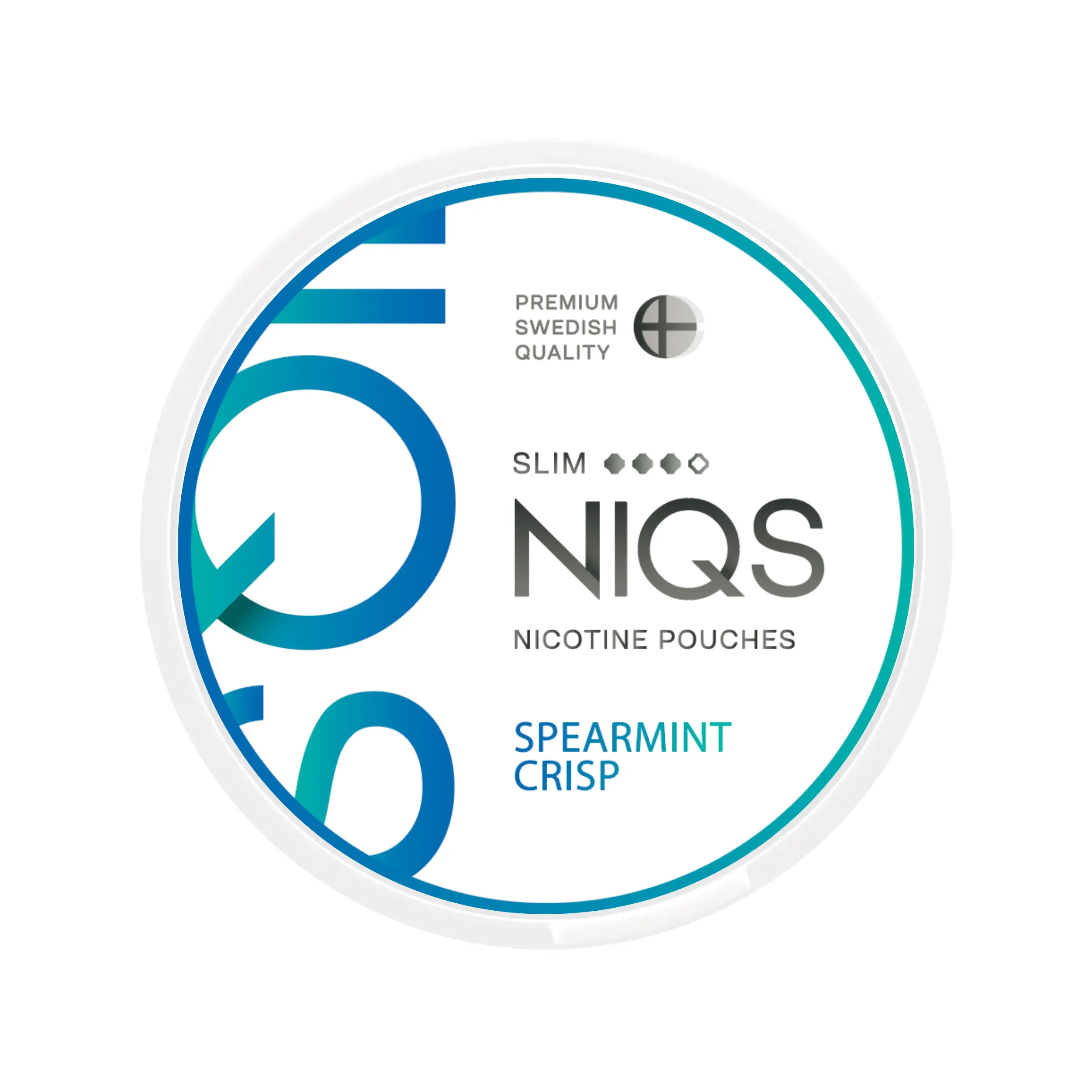 NIQS Spearmint Crisp Slim 7mg S3  